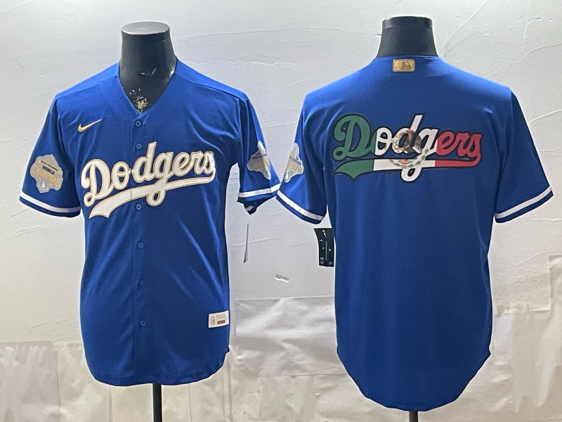 Men Los Angeles Dodgers blank blue Game 2026 Nike MLB Jersey 0408008